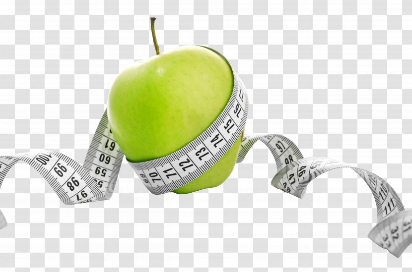 Weight Loss Health, Fitness And Wellness Management Obesity - Apple Tape Measure Transparent PNG