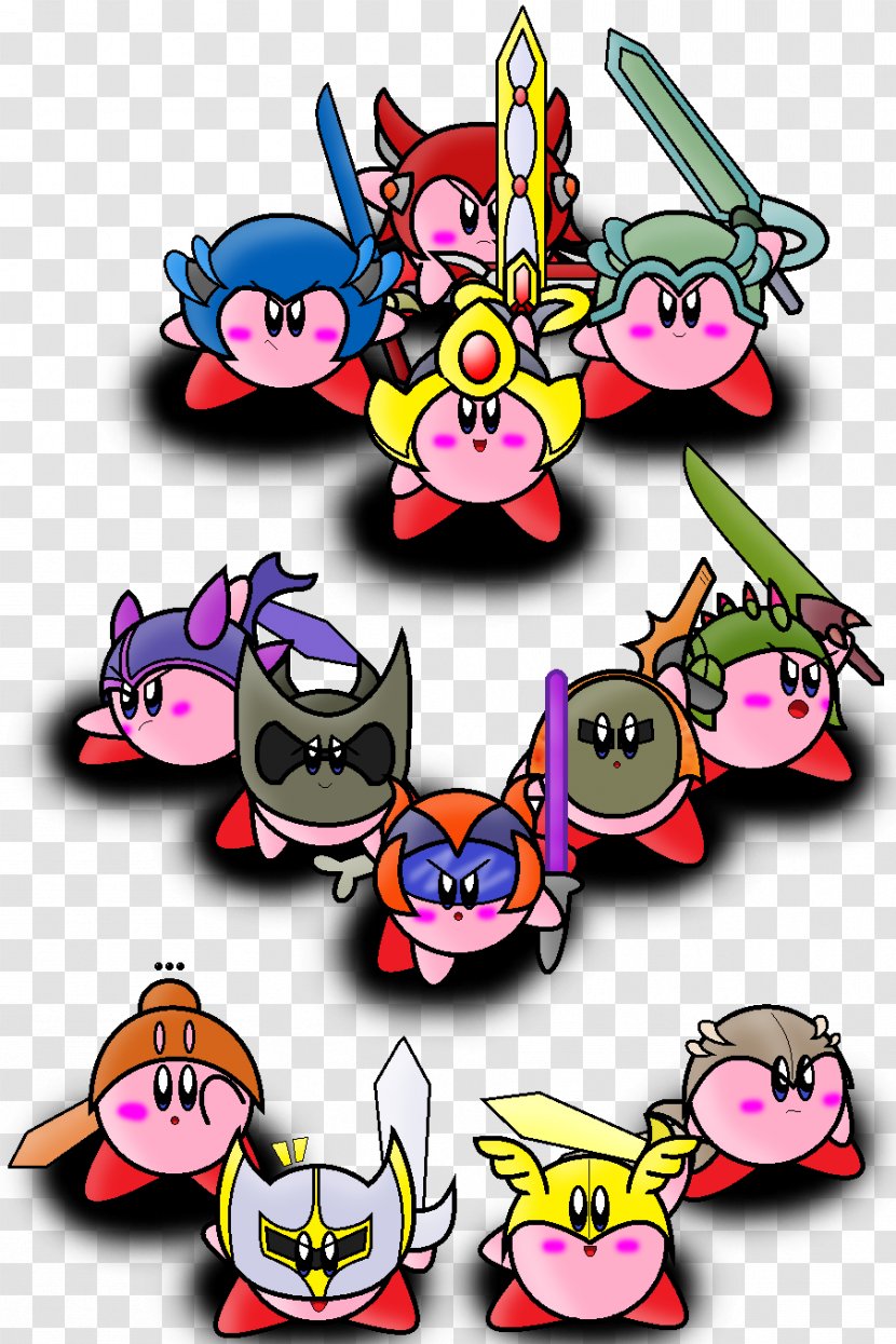 Terraria Kirby And The Rainbow Curse Armour Minecraft - Boss Transparent PNG