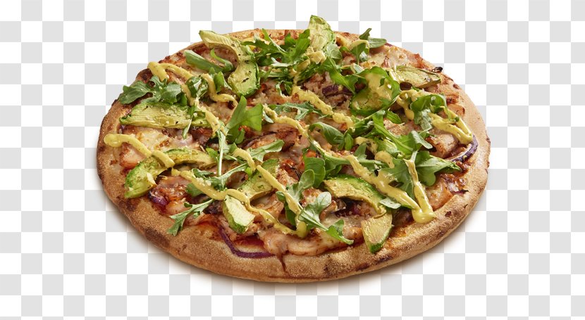 California-style Pizza Mediterranean Cuisine Vegetarian Of The United States - Italian Food - CHICKEN PEPPER Transparent PNG