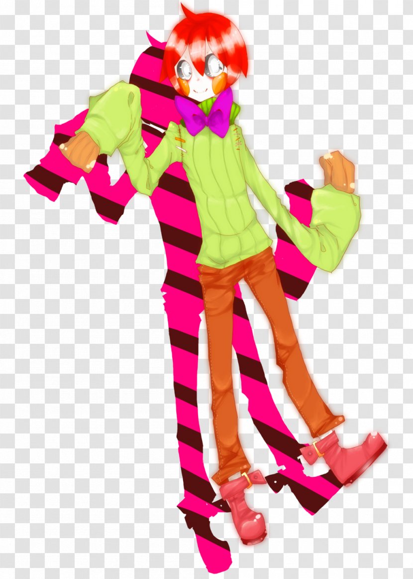 Clown Costume Pink M Character Fiction - Performing Arts - Hello How Are You Transparent PNG