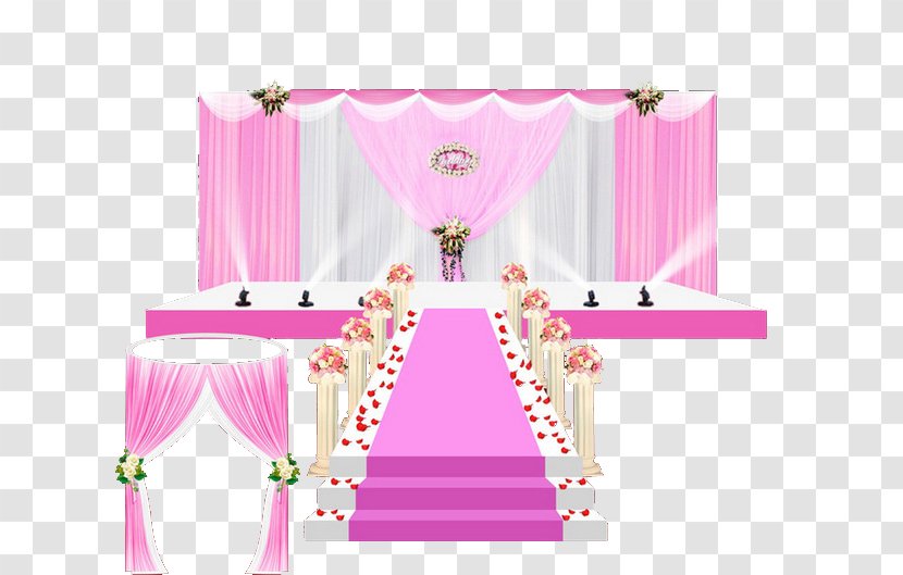 Wedding Reception Stage - Chapel - Hall Transparent PNG