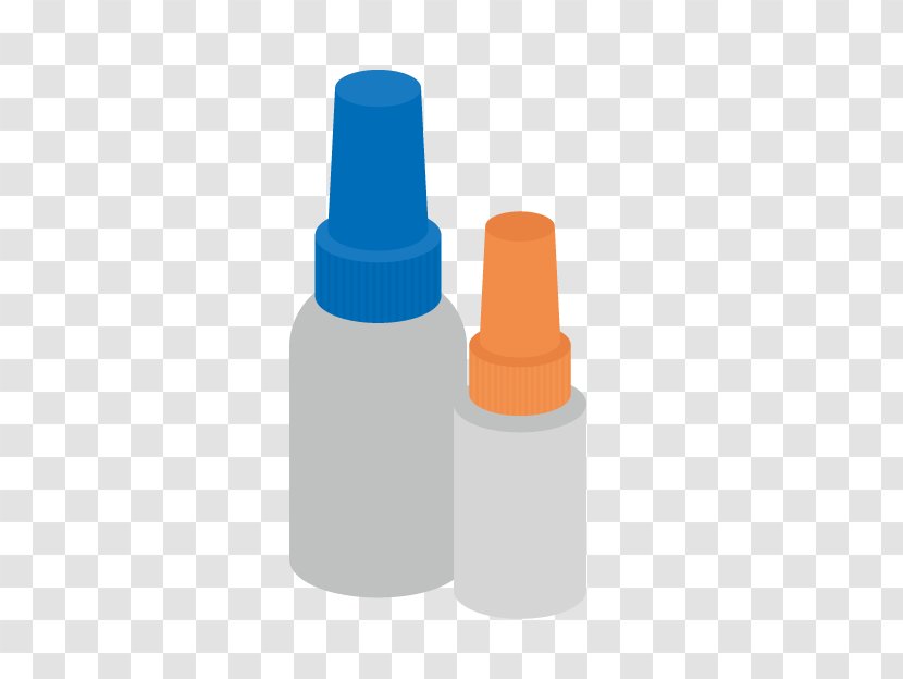 Bottle Cartoon Drawing - Color Storage Bottles Transparent PNG