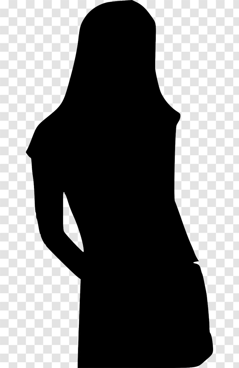 Silhouette Female Clip Art - Cartoon Transparent PNG