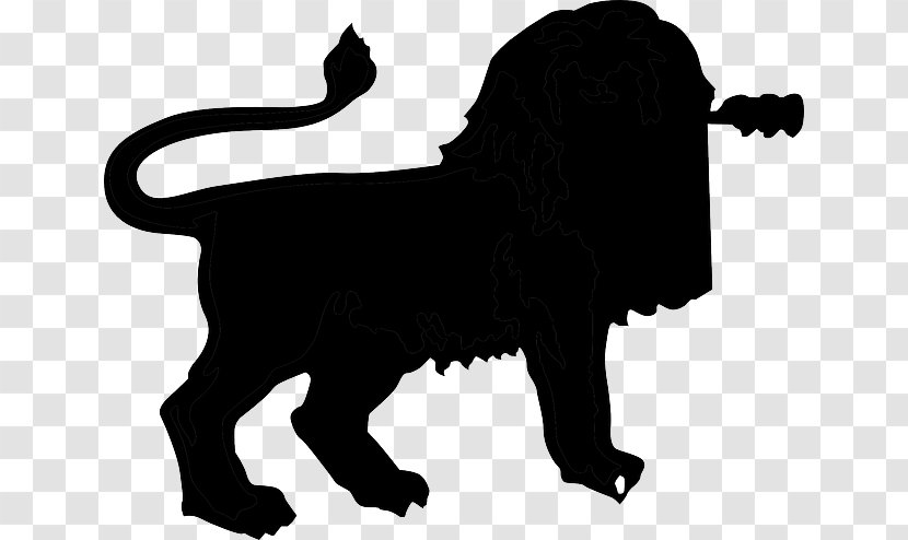 Lion Tiger Cat Felidae Cougar - Silhouette - African Transparent PNG