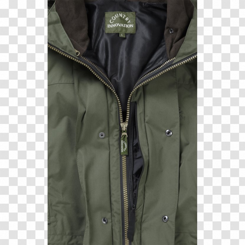 Hoodie Polar Fleece Khaki - Zipper - M1965 Field Jacket Transparent PNG