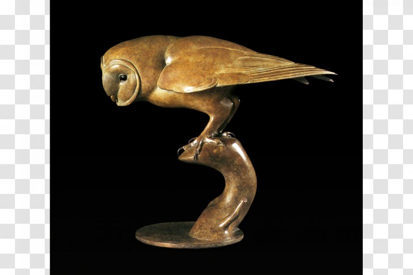 Bronze Sculpture Owl Statue - Bird Transparent PNG