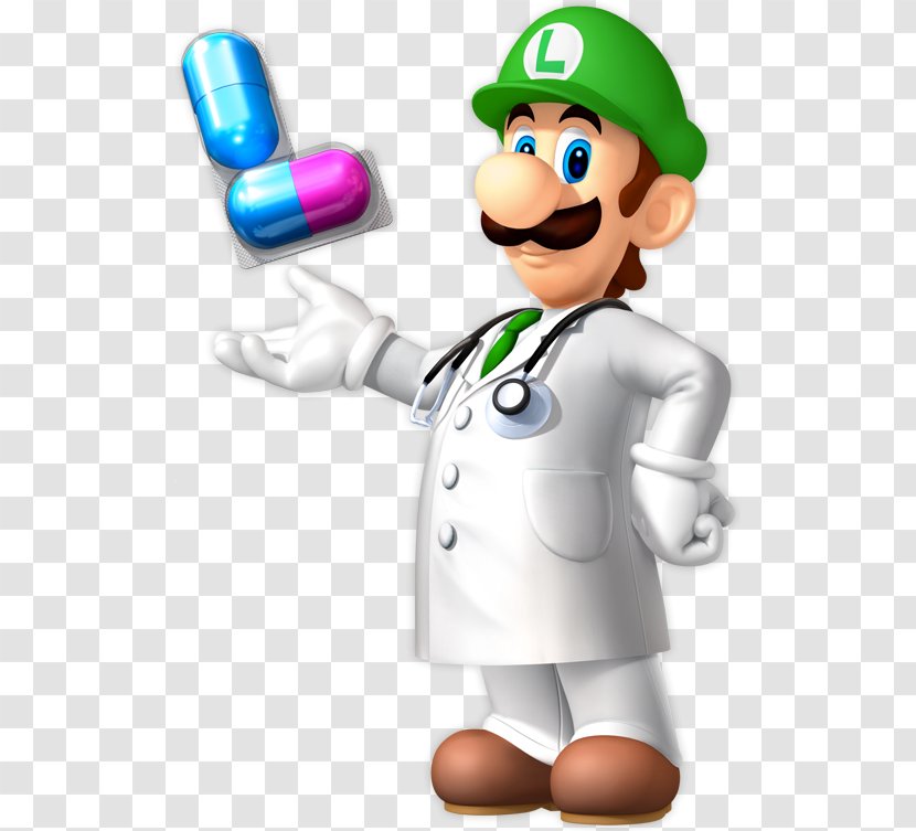Dr. Luigi Mario Super Smash Bros. For Nintendo 3DS And Wii U - Jump Transparent PNG