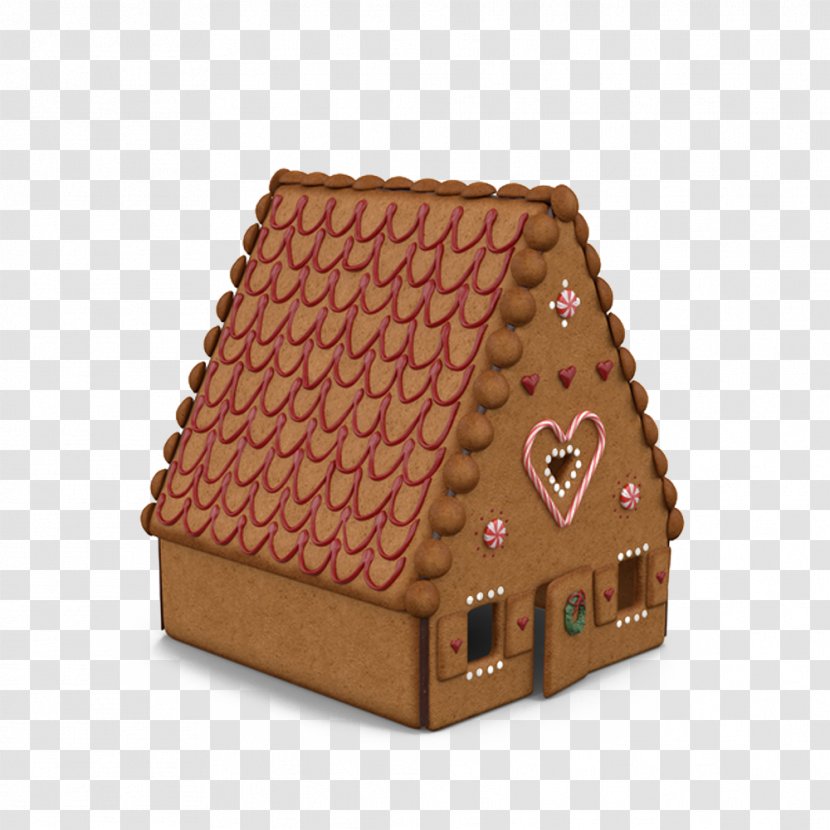 Gingerbread House Candy Christmas Chocolate Transparent PNG