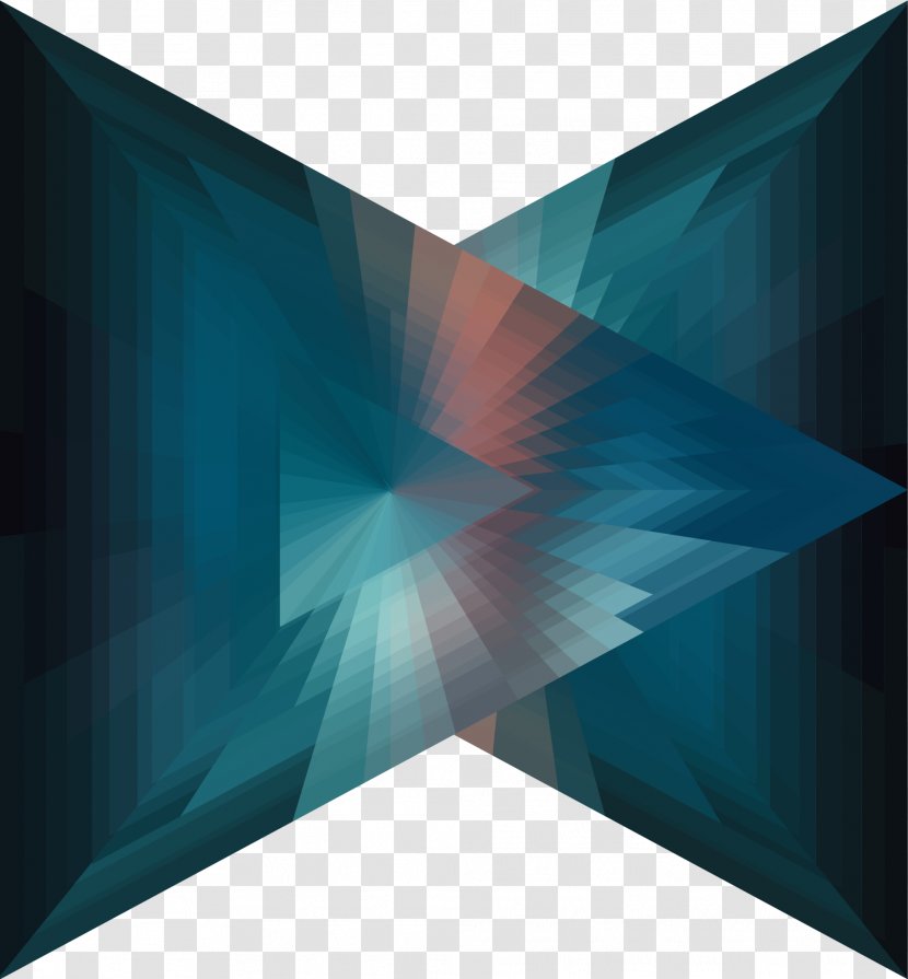 Black Science Fiction - Trigonometry - Blue Triangle Transparent PNG
