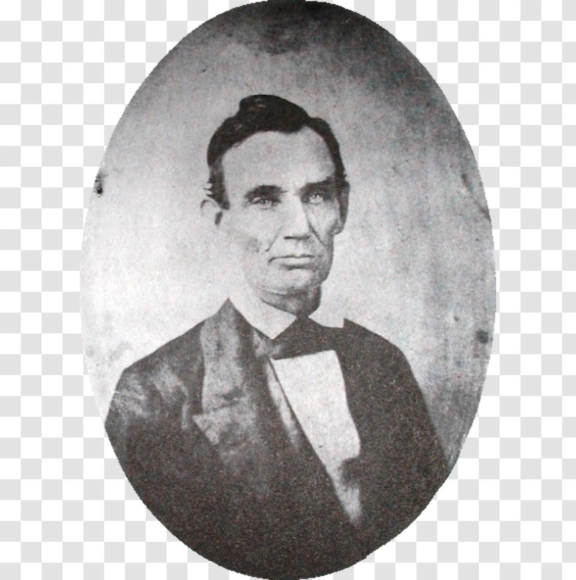 Abraham Lincoln President Of The United States American Civil War History - Black And White Transparent PNG