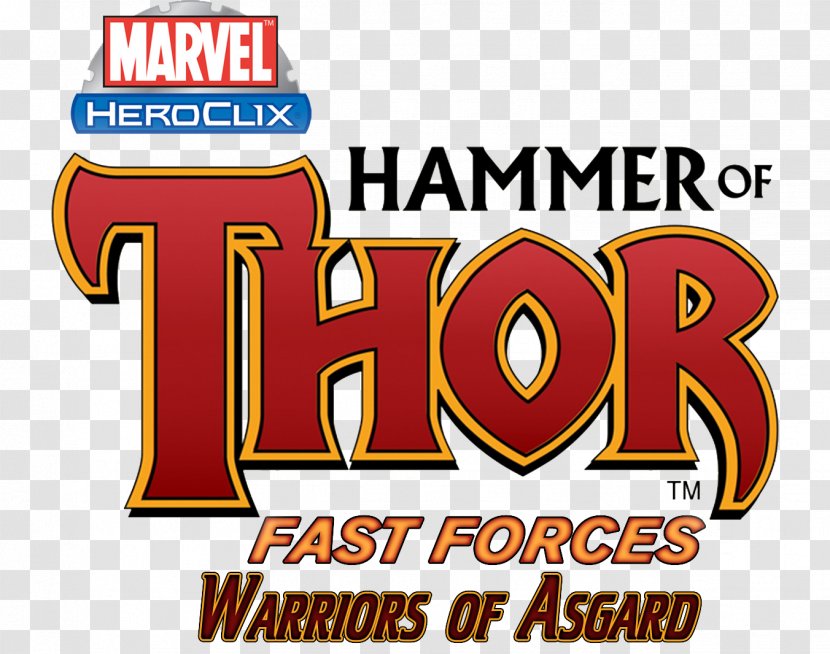 Thor HeroClix Logo Hammer Brand - Tree Transparent PNG