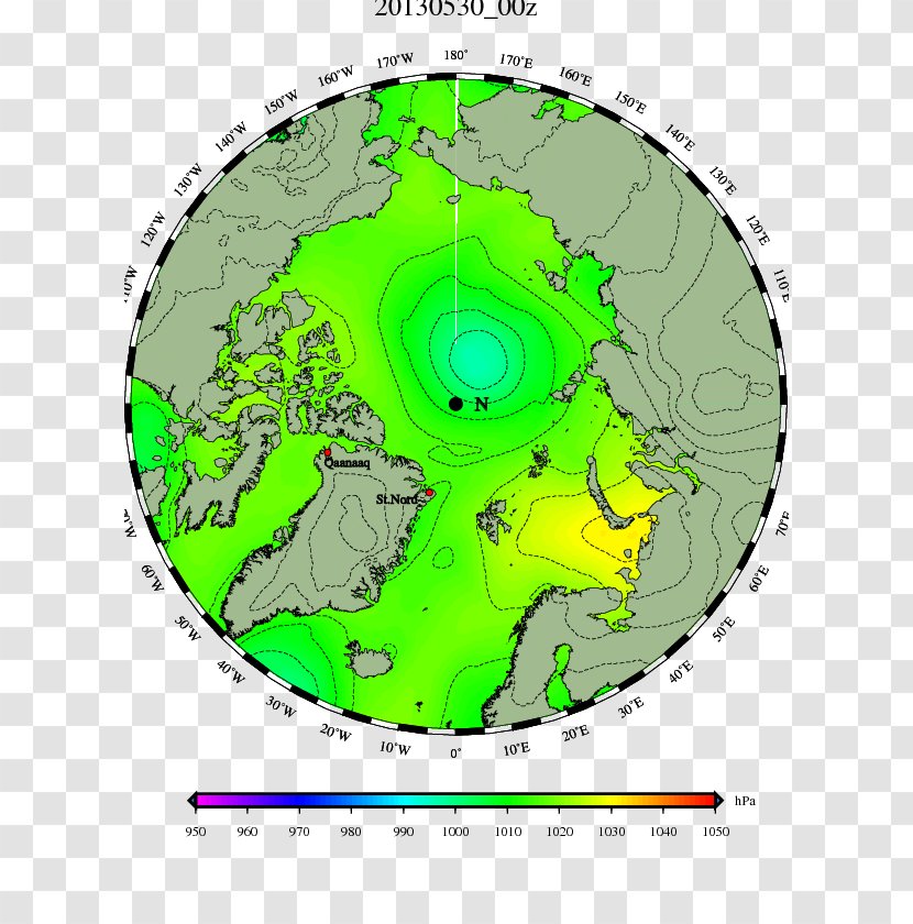 Arctic Ocean Canada Baffin Bay Sea Ice Map - Flag Of Transparent PNG