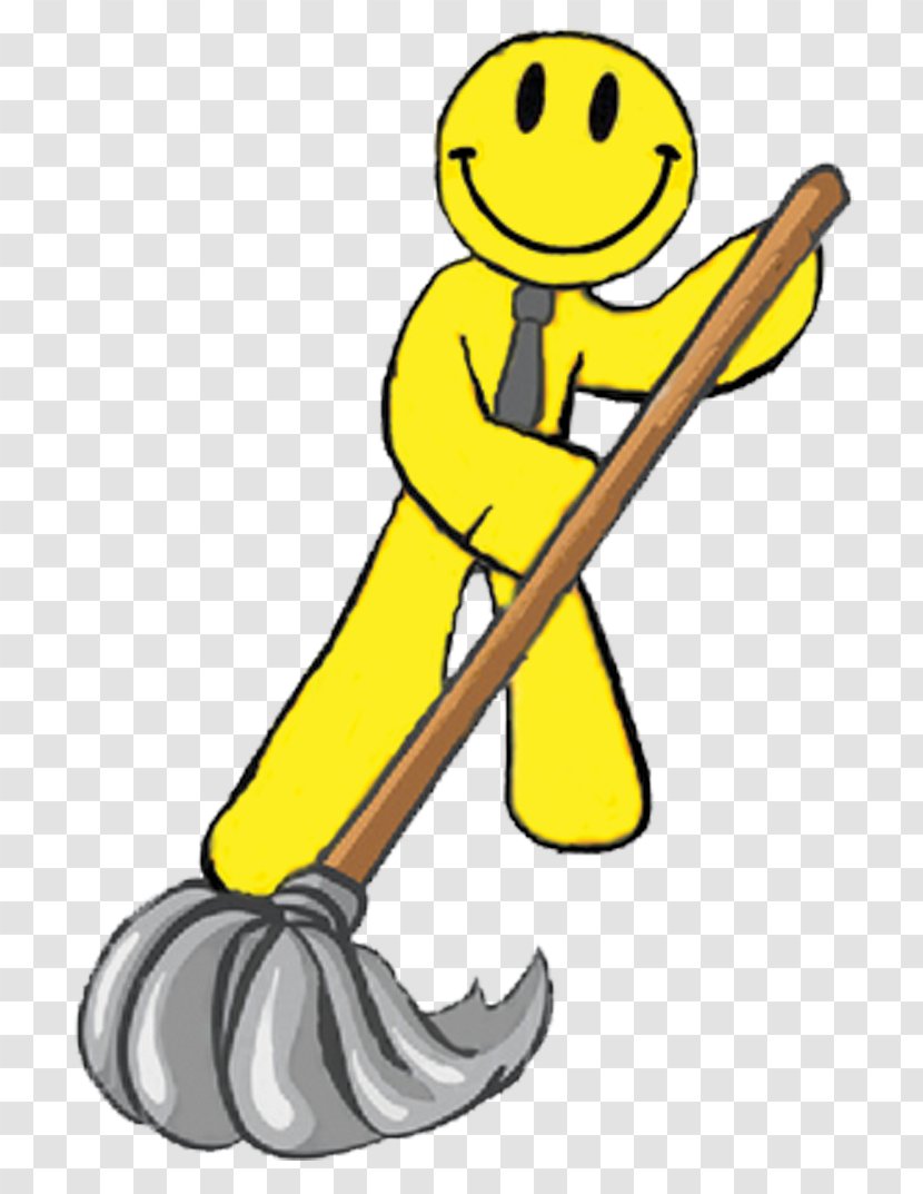 Mop Floor Cleaning Cleaner - Human Behavior - Cartoons Transparent PNG