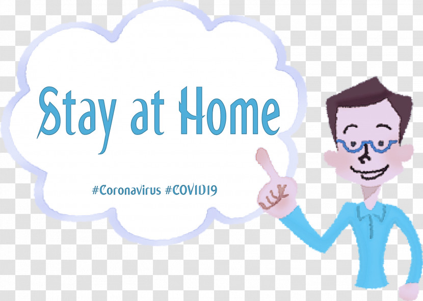 Stay At Home Coronavirus COVID19 Transparent PNG