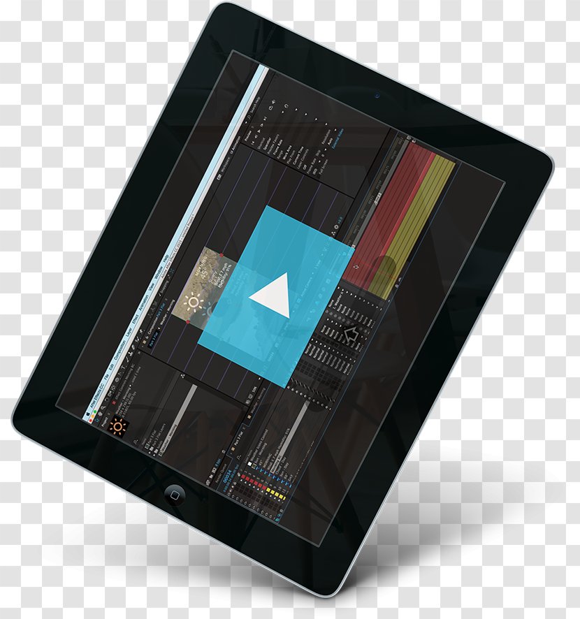 Adobe After Effects Tutorial User Interface Design Industrial - Ipad Mockup Transparent PNG