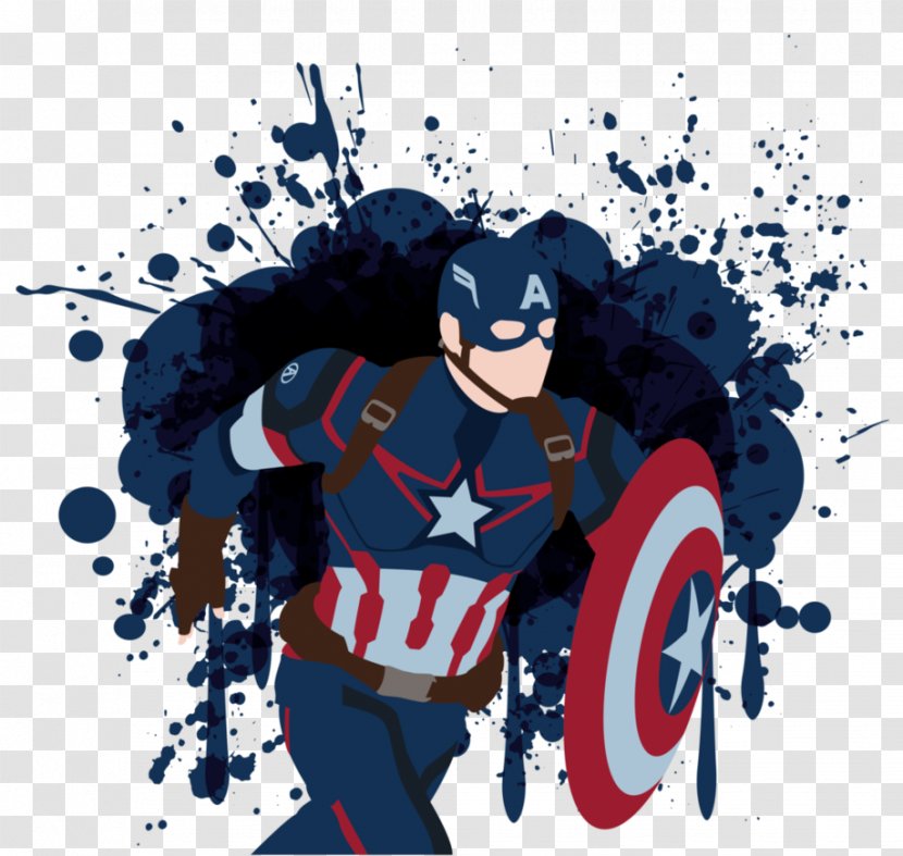 Meadow Slasher Captain America Superhero Character Paperback - Art Poster Transparent PNG