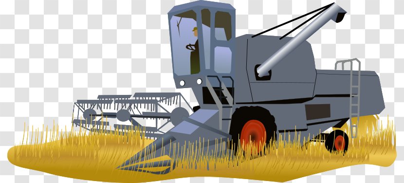 International Harvester Combine Agriculture Clip Art - Forklift Truck - Cliparts Transparent PNG