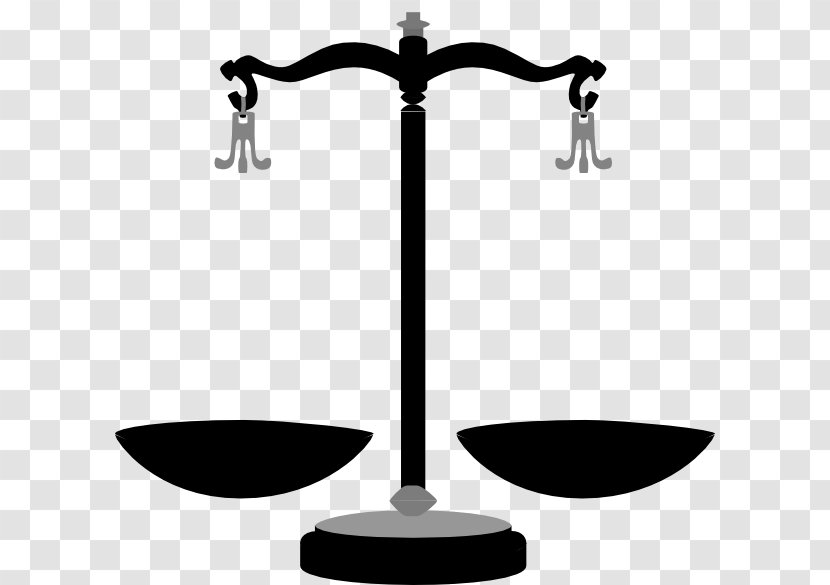 Lady Justice Weighing Scale Clip Art - Table - Cliparts Transparent PNG