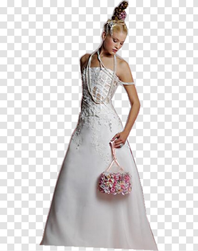 Wedding Dress Centerblog Gown Party - Frame - Gelin Damat Transparent PNG