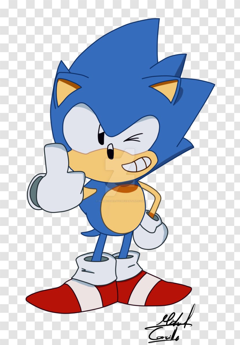 Sonic Mania The Hedgehog Fan Art - Artwork Transparent PNG