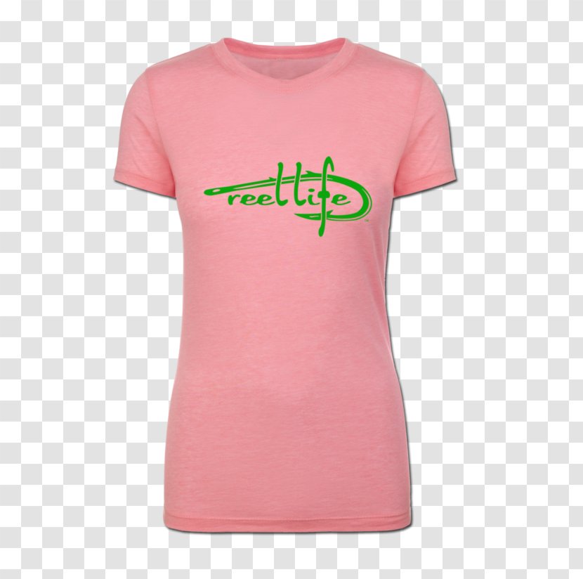 T-shirt Fishing Clothing Sleeve Circle Hook - Text - Reel Women Team Transparent PNG