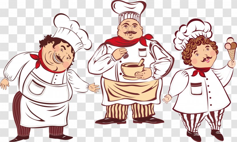 Chef Cartoon Cooking Clip Art - Heart Transparent PNG