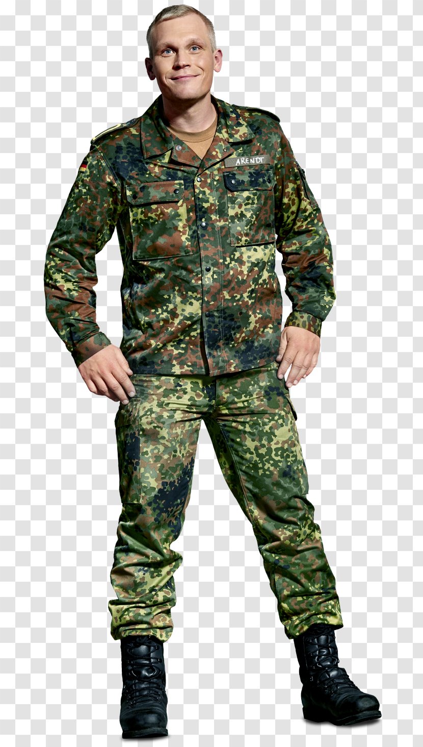 Die Rekruten Military Camouflage Soldier Uniform - Anna Transparent PNG