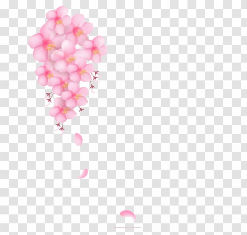 Cherry Blossom Pink - Pattern Transparent PNG