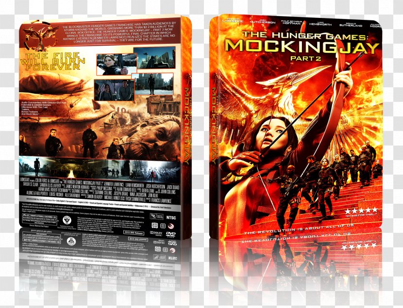 The Hunger Games Mockingjay Action Film Blu-ray Disc - Bluray Transparent PNG