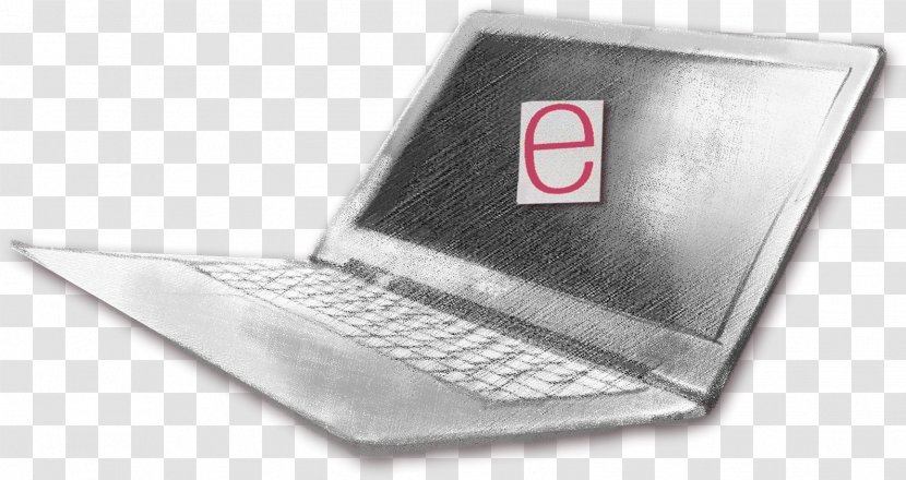 Netbook Computer Download Black And White - Hand Drawn Transparent PNG