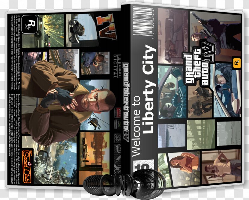 Grand Theft Auto IV Light Collage Auto: Episodes From Liberty City Transparent PNG