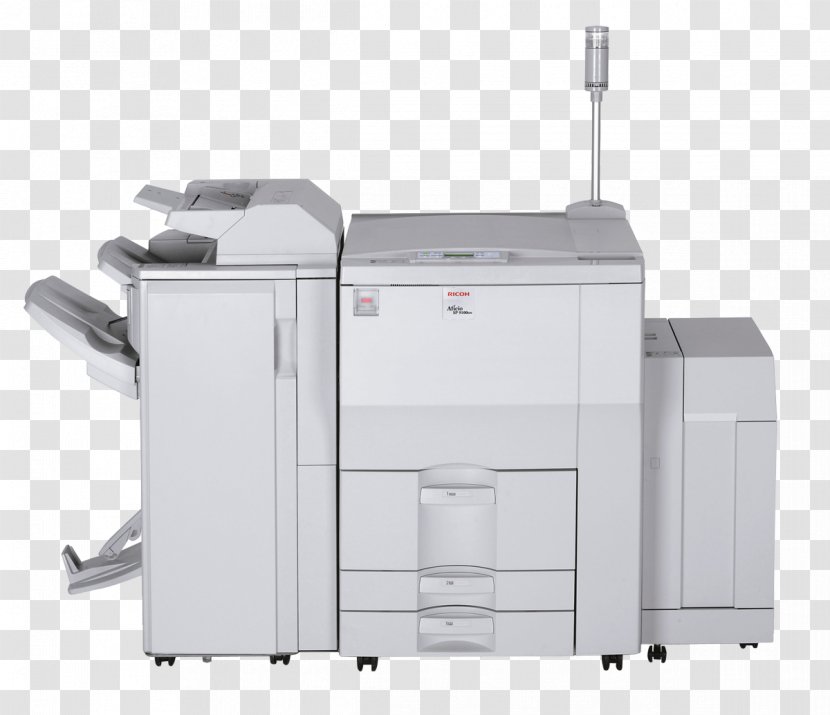 Laser Printing Ricoh Printer Photocopier Transparent PNG