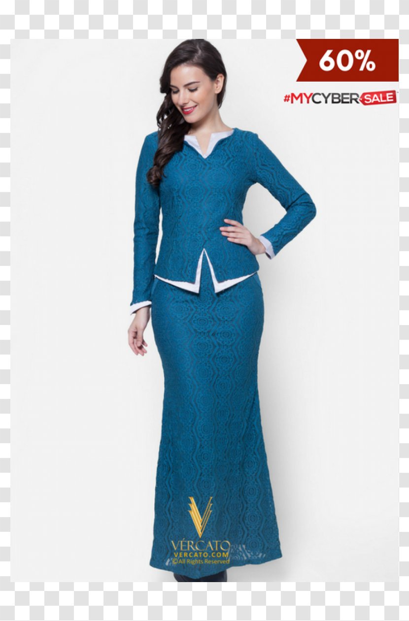 Baju Kurung Lace Kebaya Sleeve Fashion - Clothing Transparent PNG