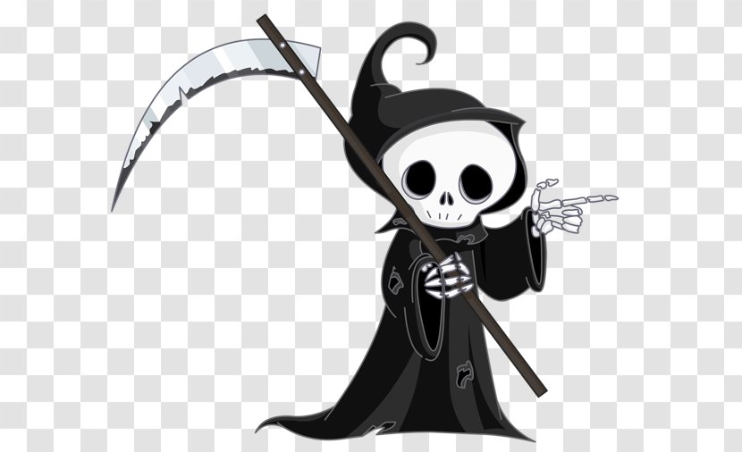 Death Clip Art - Supernatural Creature - Grim Reaper Transparent PNG