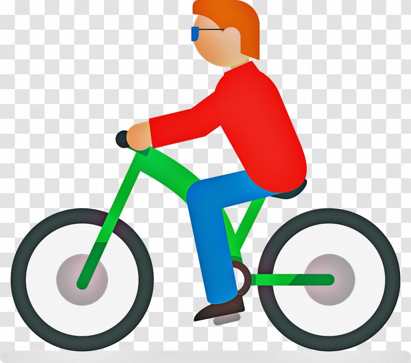 Mountain Cartoon - Motocross - Riding Toy Bicycle Wheel Transparent PNG