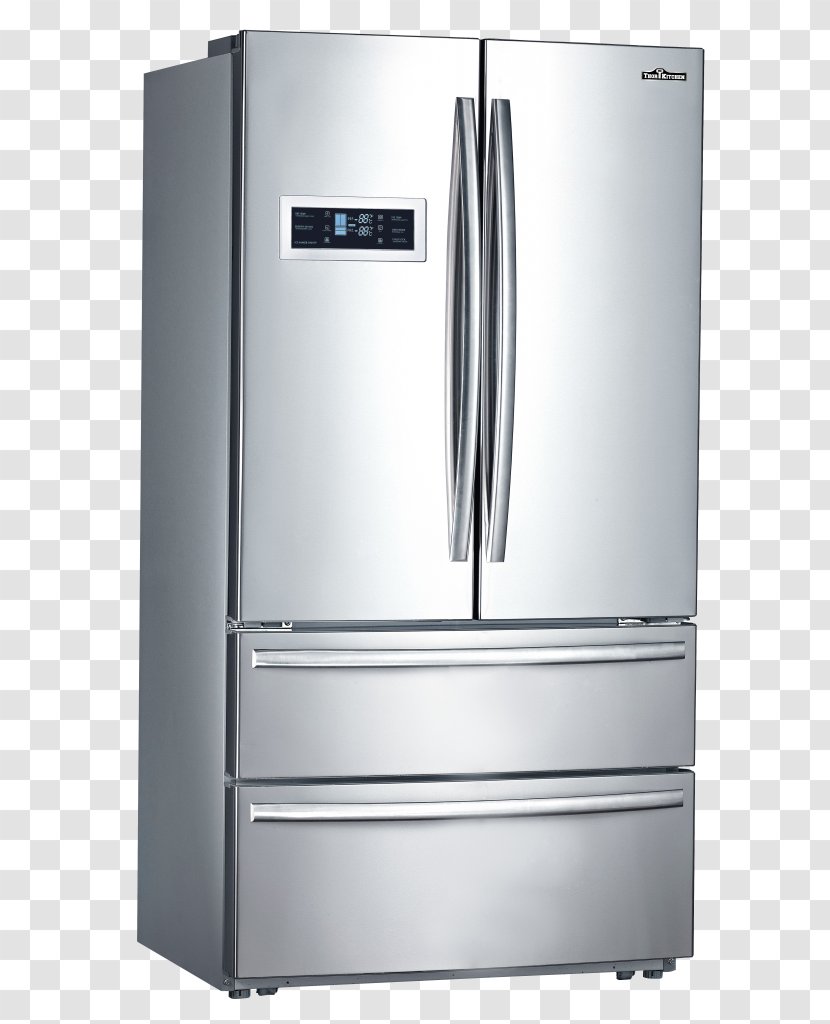 Refrigerator Whirlpool Corporation Auto-defrost Thor Kitchen HRF3601F Home Appliance - Major Transparent PNG
