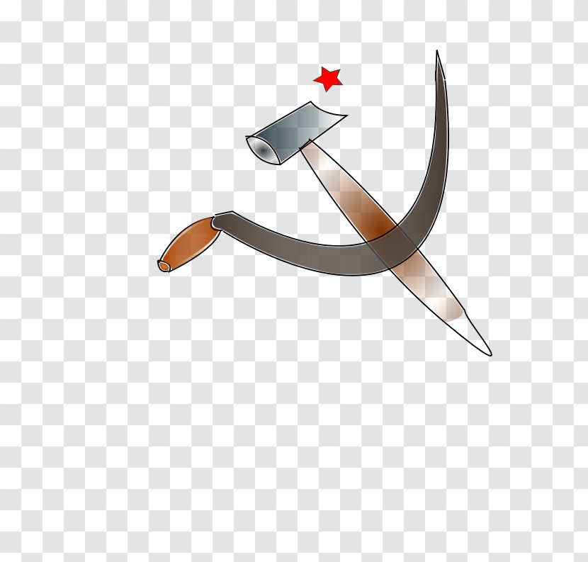 Hammer And Sickle Communism Communist Symbolism - Symbol Transparent PNG