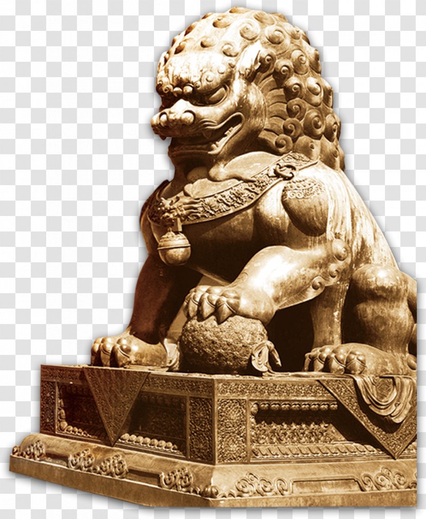 Lion Download Poster - Statue - Grey Lions Transparent PNG