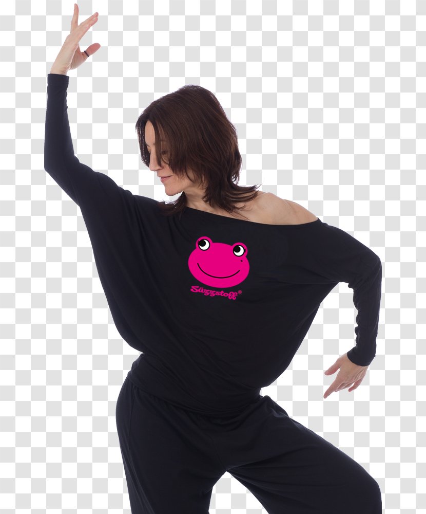 Sleeve T-shirt Shoulder Top Dance - Tree Transparent PNG