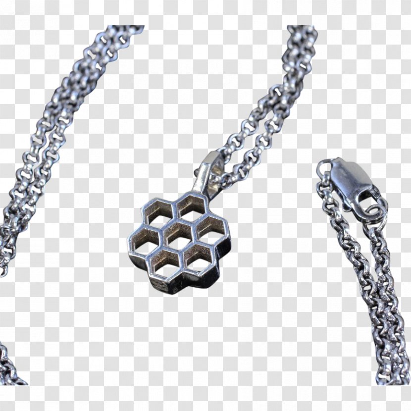 Body Jewellery Silver Pendant Chain Transparent PNG