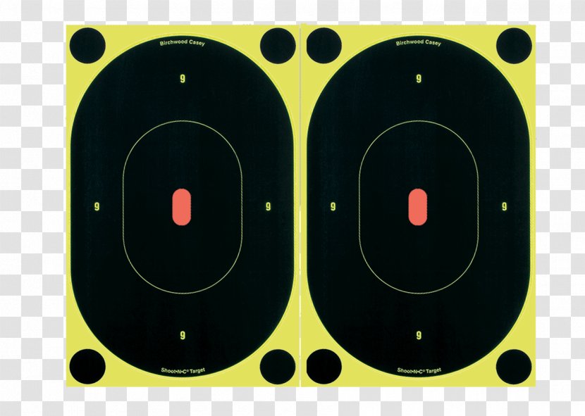 Shooting Target Sport Bullseye Range - Silhouette - Bullet Holes Transparent PNG