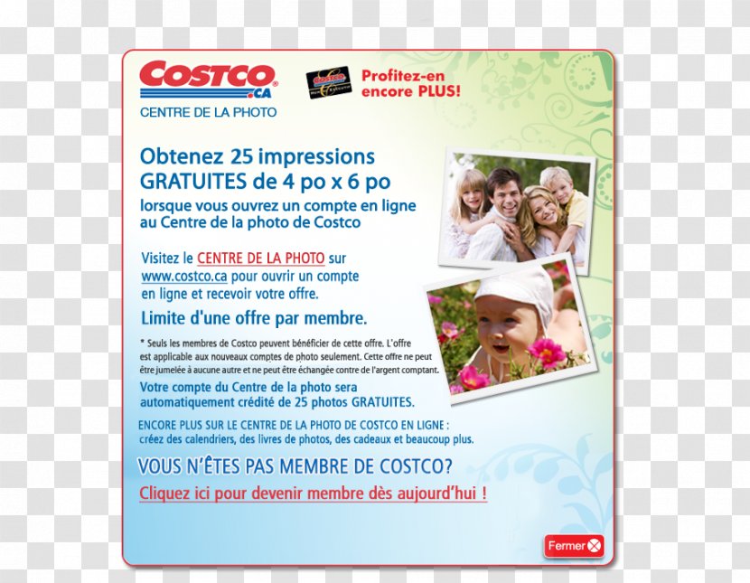 Plastic Picture Frames Material Portrait - Advertising - Costco Transparent PNG