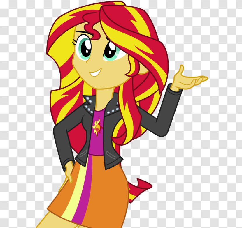 Sunset Shimmer My Little Pony: Equestria Girls Twilight Sparkle YouTube - Cartoon - Youtube Transparent PNG