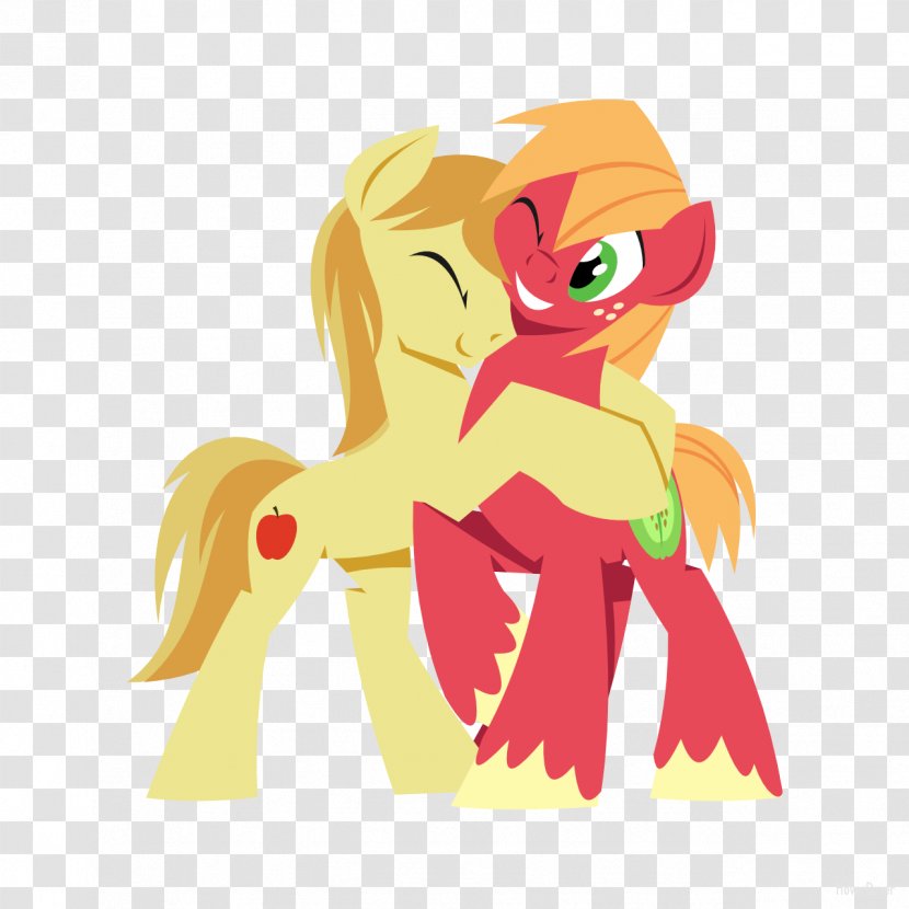 Pony Horse - Silhouette - Big Mac Transparent PNG