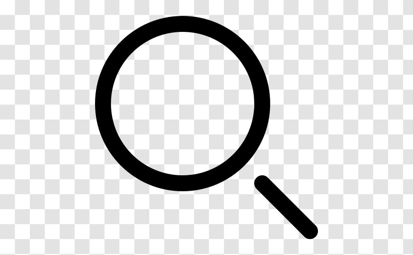 Search Box - Black And White - Symbol Transparent PNG