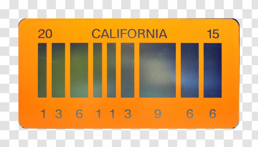 Vehicle License Plates Car DeLorean DMC-12 Time Machine Back To The Future - Rectangle Transparent PNG