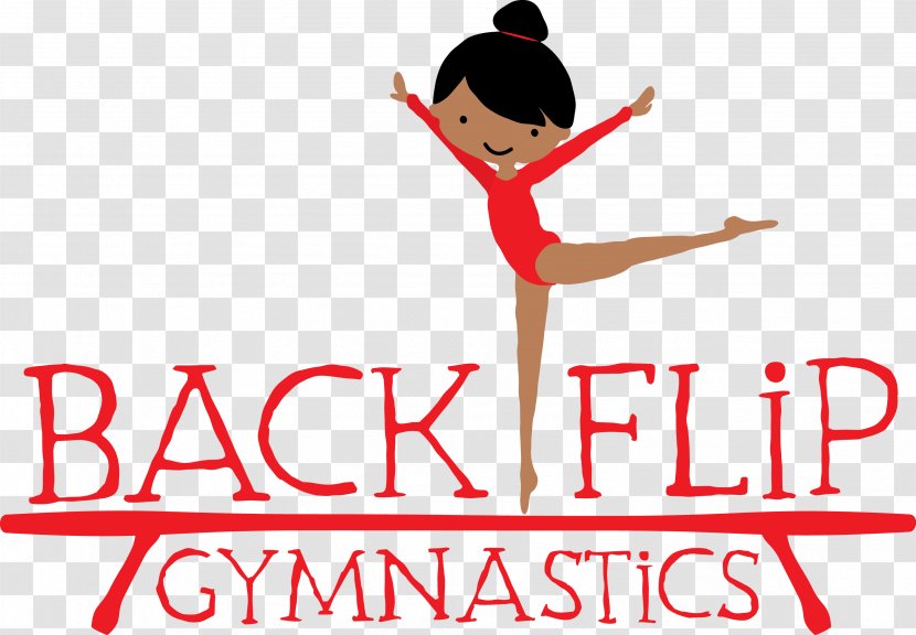 I Love Gymnastics Backflip Clip Art - Cartoon - Flippers Transparent PNG