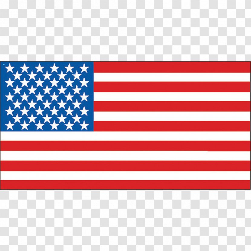 Flag Of The United States Patch - Rectangle Transparent PNG