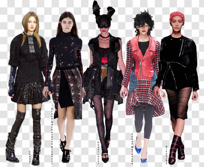 Chanel Punk Fashion Clothing Designer - Design Transparent PNG