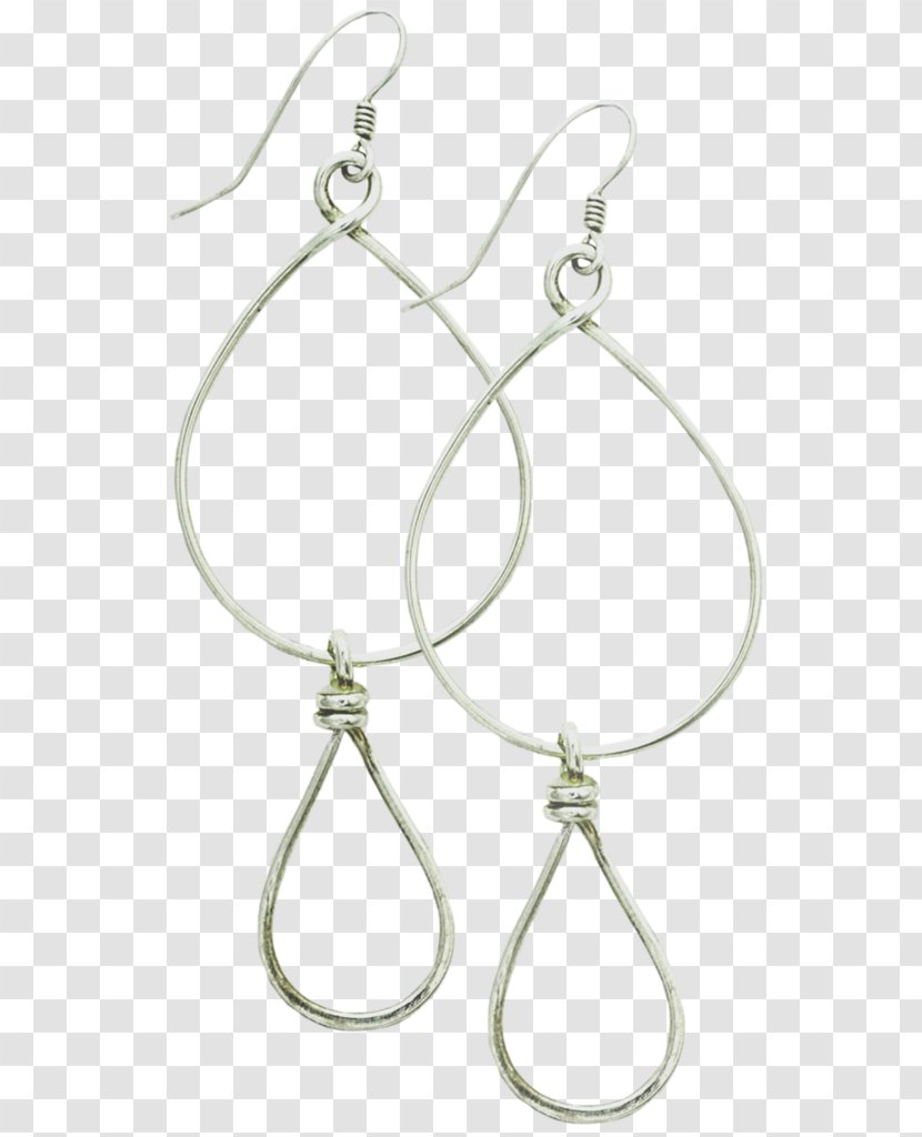Earring Silver Body Jewellery - Jewelry Accessories Transparent PNG